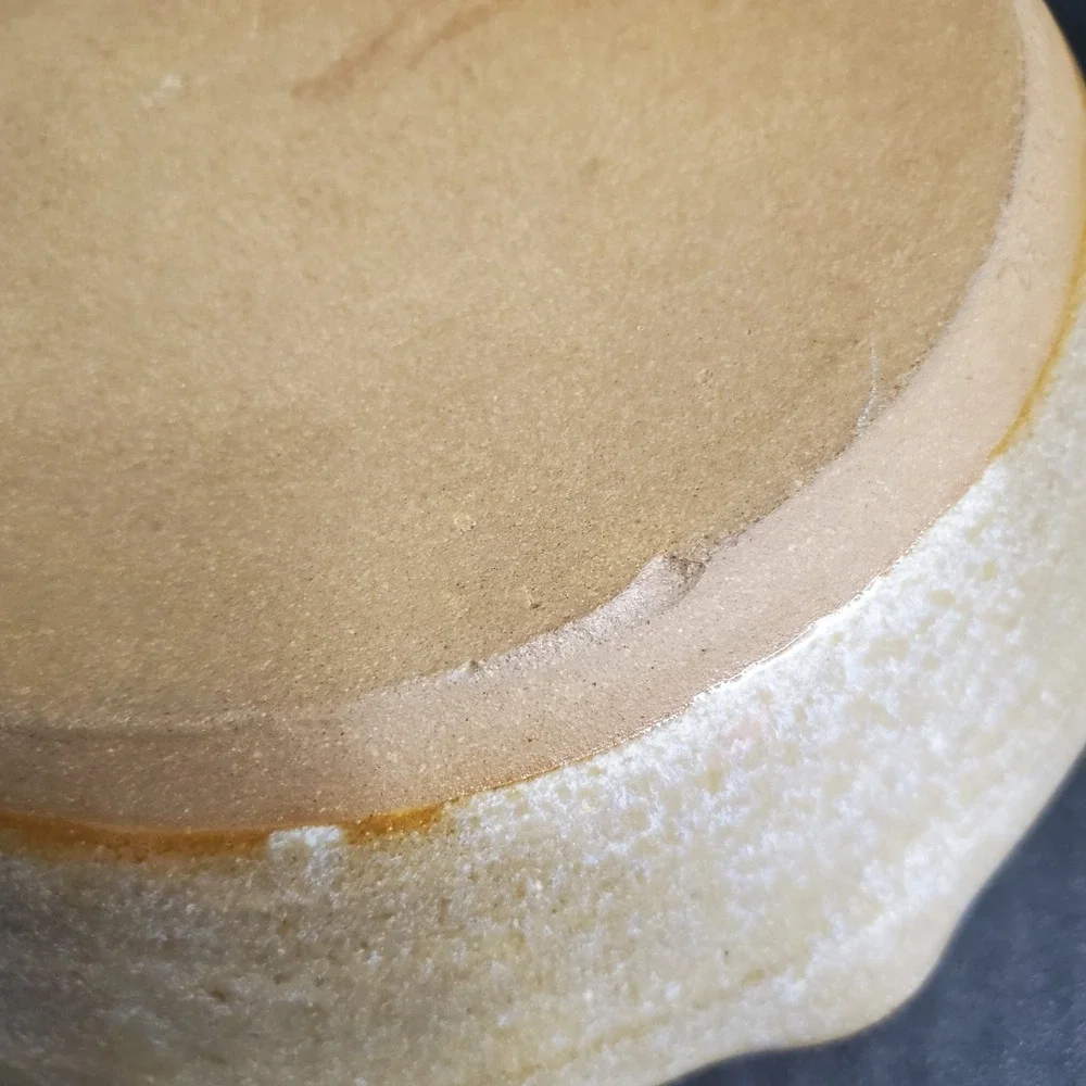 Vintage Mellow Mud Clay Deep Pie Plate 7
